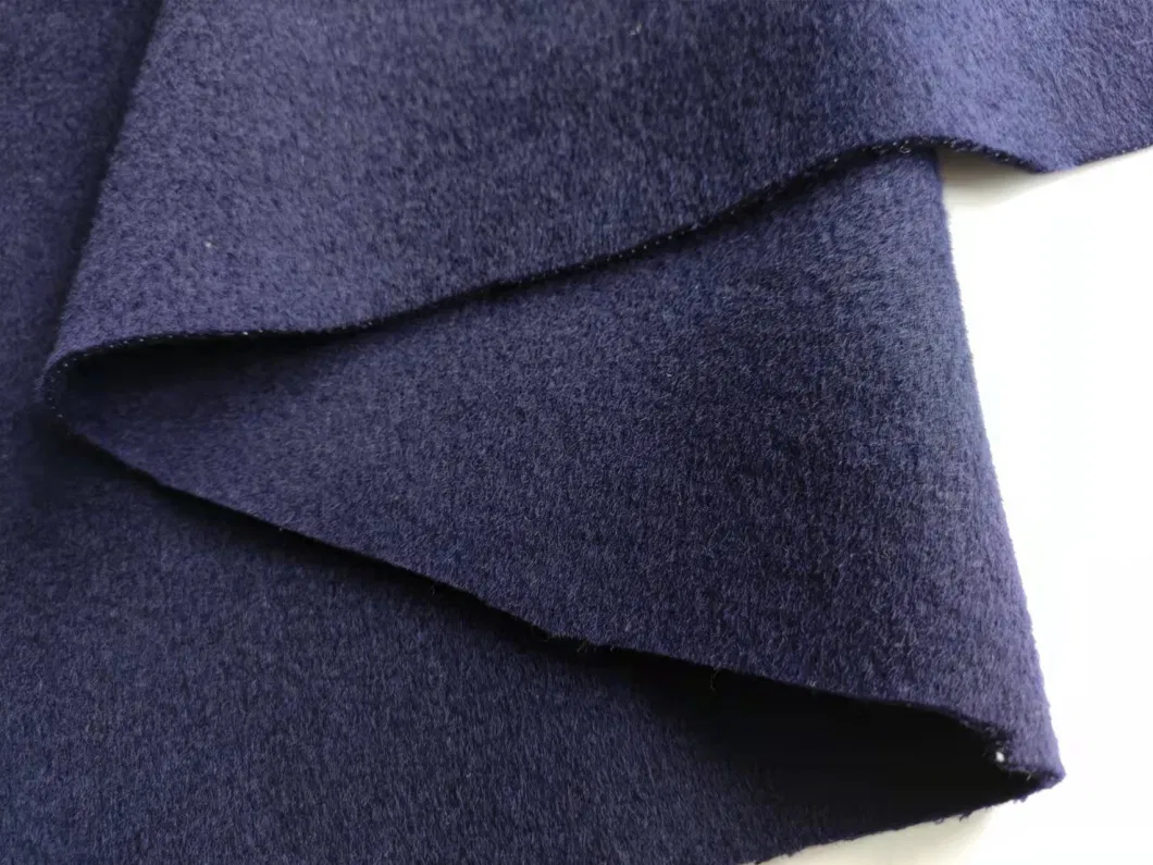 Double Sided Wool Fabric for Coat 100%Merino Wool Fabric 780G/M