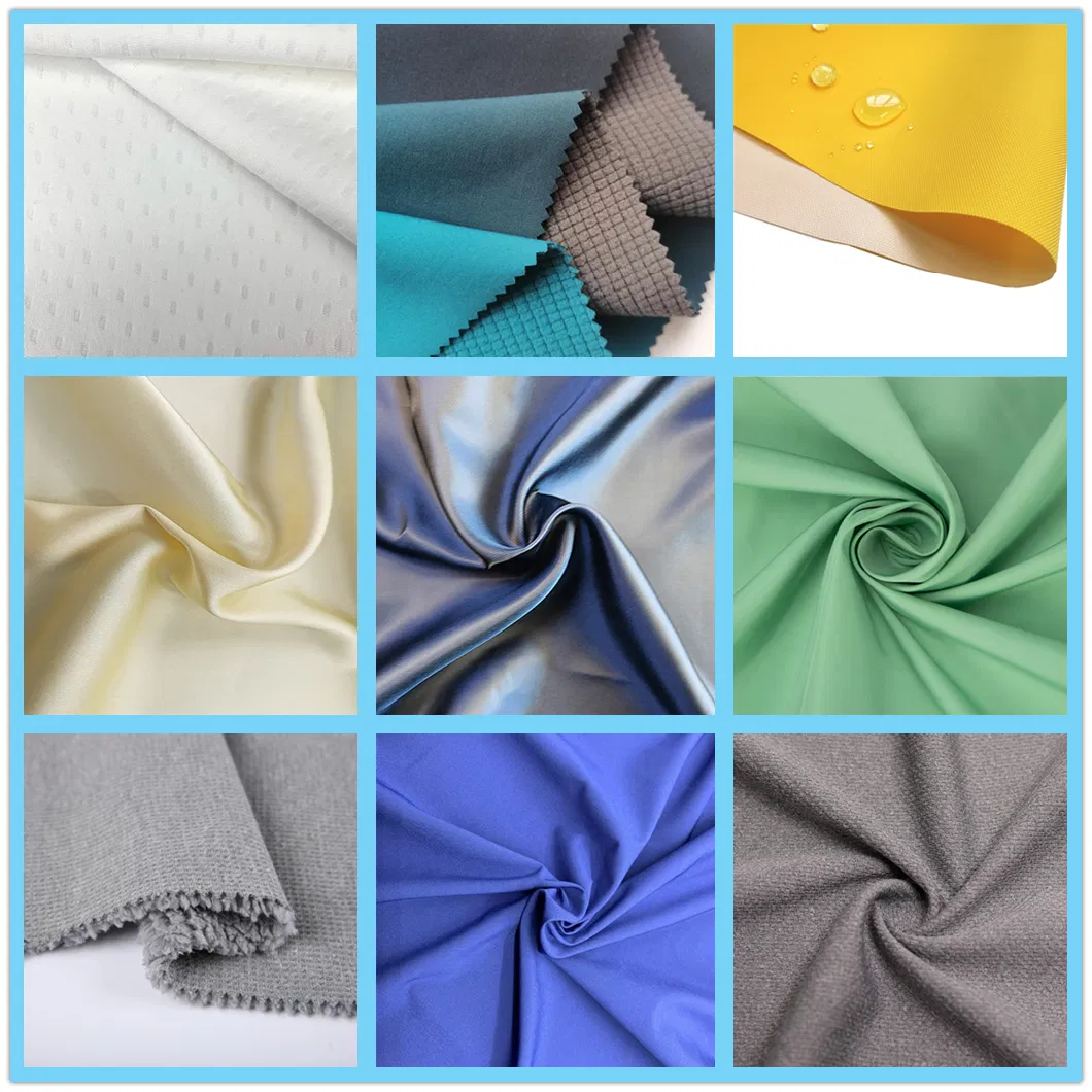 Breathable TPU Laminated Polyester Nylon Interlock Knitted Bonded Fleece Softshell Fabric for Wintercoats Down Jacket